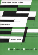 Sonáta in G pro klavír