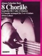 8 Chorales - 3-4 Gitarren - Bach, Johann Sebastian