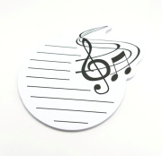 Samolepící hudební poznámkový blok 1