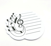 Samolepící hudební poznámkový blok 4