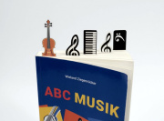 Samolepící záložky do knihy - houslový klíč