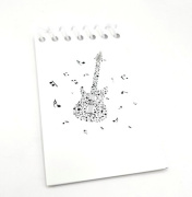 Malý poznámkový blok na poznámky 8