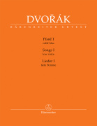 Písně I - pro nižší hlas hlas a klavír