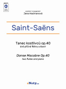 Tanec kostlivců op.40 pro dvě příčné flétny a klavír