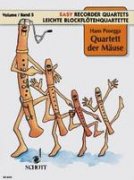 Quartett der Mäuse Band 5 - 4 Blockflöten (SATB) - Hans Posegga