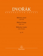 Biblické písně op. 99- soprán/tenor a klavír - Antonín Dvořák