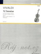 Twelve Sonatas op. 2 Heft 2 - Antonio Vivaldi