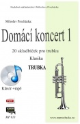 Domácí koncert - sólo part, klavírní doprovod + CD