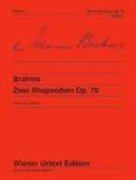 Dvě rapsodie op. 79 pro klavír od Johannes Brahms