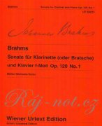 Sonáta f moll op. 120/1 - Johannes Brahms