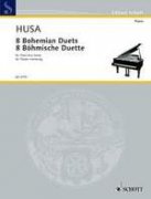 8 böhmische Duette duety pro klavír od Karel Husa