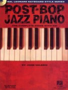 Post-Bop Jazz Piano + Book with Audio-Online