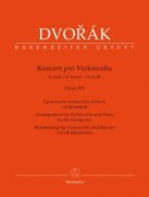 Koncert pro violoncello h moll - klavírní výtah