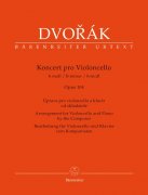 Koncert pro violoncello h moll - klavírní výtah