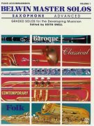 BELWIN MASTER SOLOS ADVANCED  ALT SAX / altový saxofon - klavírní doprovod