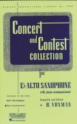 CONCERT & CONTEST COLLECTIONS for Alto Sax - klavírní doprovod