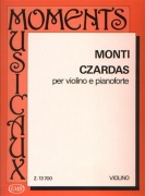 Czardas od Vittorio Monti pro housle a klavír