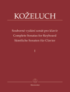 Souborné vydání sonát pro klavír I od Leopolda Koželuha