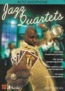 JAZZ QUARTETS + CD   alto sax quartets / kvarteta pro alto saxofon