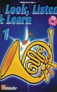 LOOK, LISTEN & LEARN 1 + CD method for f-horn / lesní roh