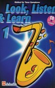 LOOK, LISTEN & LEARN 1 + CD method for tenor sax / tenorový saxofon
