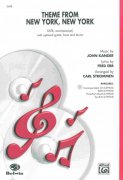 THEME FROM NEW YORK, NEW YORK pro sbor SATB