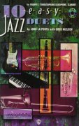 10 EASY JAZZ DUETS + CD  -  Bb instrument