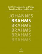 Snadné klavírní skladby a tance - Johannes Brahms