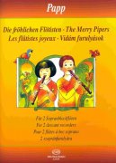 THE MERRY PIPERS - 54 jednoduchých duet pro dvě zobcové flétny