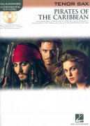 Pirates of the Caribbean - Písně z filmu Piráti z Karibiku písně pro tenorový saxofon