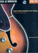 Jazz Improvisation for Guitar - A Melodic Approach + Audio Online / kytara + tabulatura