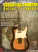 ESSENTIAL COUNTRY GUITAR TECHNIQUE + CD / kytara + tabulatura