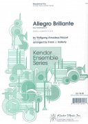 ALLEGRO BRILLANTE by W.A. Mozart     woodwind trio (flute, oboe, clarinet)