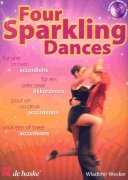 Four Sparkling Dances + CD / jeden nebo dva akordeony