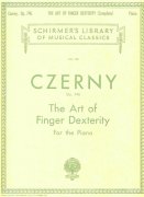 CZERNY. Op.740 - THE ART OF FINGER DEXTERITY (Umění pohotovosti prstů) / klavír