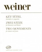 Two Movements by Leo Weiner          klarinet & piano