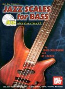 Jazz Scales for Bass + Audio Online  /  basová kytara + tabulatura