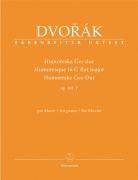 Humoreska Ges dur pro klavír op. 101/7 - Antonín Dvořák