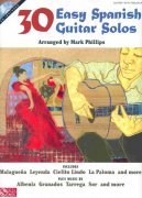 30 Easy Spanish Guitar Solos kytara + tabulatura