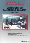 Diffusion for Saxophone Quartet (SATB) by Gordon Goodwin