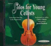 SOLOS FOR YOUNG CELLISTS 4  -  CD s klavírním doprovodem
