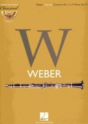 CLASSICAL PLAY ALONG 14 - Weber: Clarinet Concerto No.1 in F Minor, Op.73 + CD / klarinet