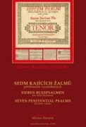 Sedm kajících žalmů (pětihlasem vyzdobených) - Simon Bar Jona Madelka