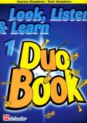 LOOK, LISTEN & LEARN 1 - Duo Book for Tenor (Soprano) Sax / tenorový saxofon