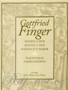 Sonáta F dur pro altovou zobcovou flétnu - Gottfried Finger