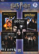 HARRY POTTER - selections from movies 1-5 melodie pro příčnou flétnu