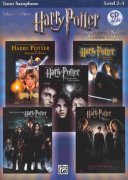 HARRY POTTER - selections from movies 1-5 + CD pro tenor saxofon