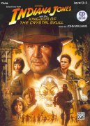 INDIANA JONES & THE KINGDOM OF THE CRYSTAL SKULL + CD / příčná flétna