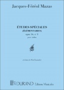 Etudes Speciales, No. 1, Op. 36 Mazas noty pro housle