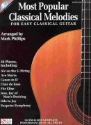 Most Popular Classical Melodies for Easy Classical Guitar + Audio Online / kytara + tabulatura